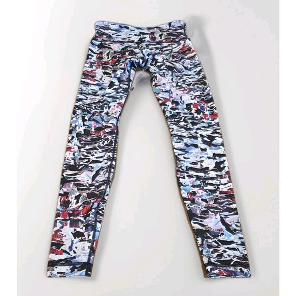 Lululemon Wunder Under Low-Rise Tight *Full-On Luxtreme Culture Clash Multi Sz 6 - Picture 4 of 7